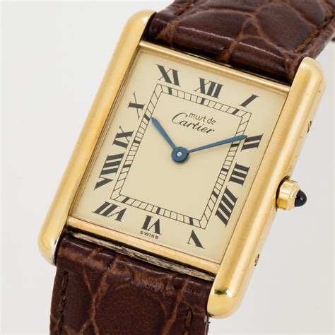 how to wear cartier tank|must de cartier tank vintage.